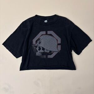 Metal Mulisha Women's Black Crop-top